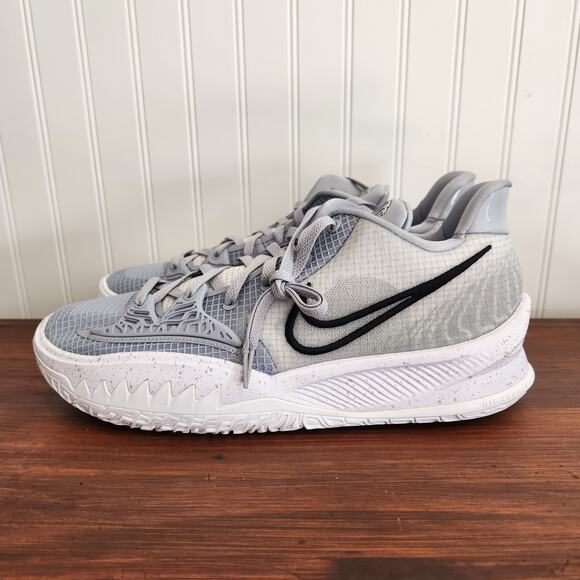 Nike Size 14.5M/16W Kyrie Low 4 TB Promo‎ Wolf Grey/Black New - Picture 7 of 13